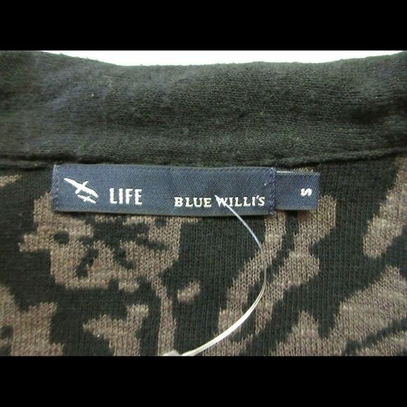 Blue Willi’s Danish design jacket w/sweater contrast sz S - Picture 5 of 5